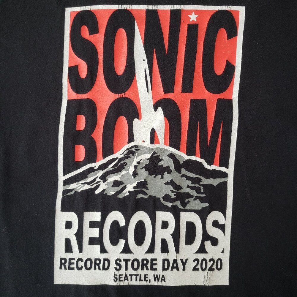 Sonic Boom Records Seattle Record Store Day Rocket Shirt 2020